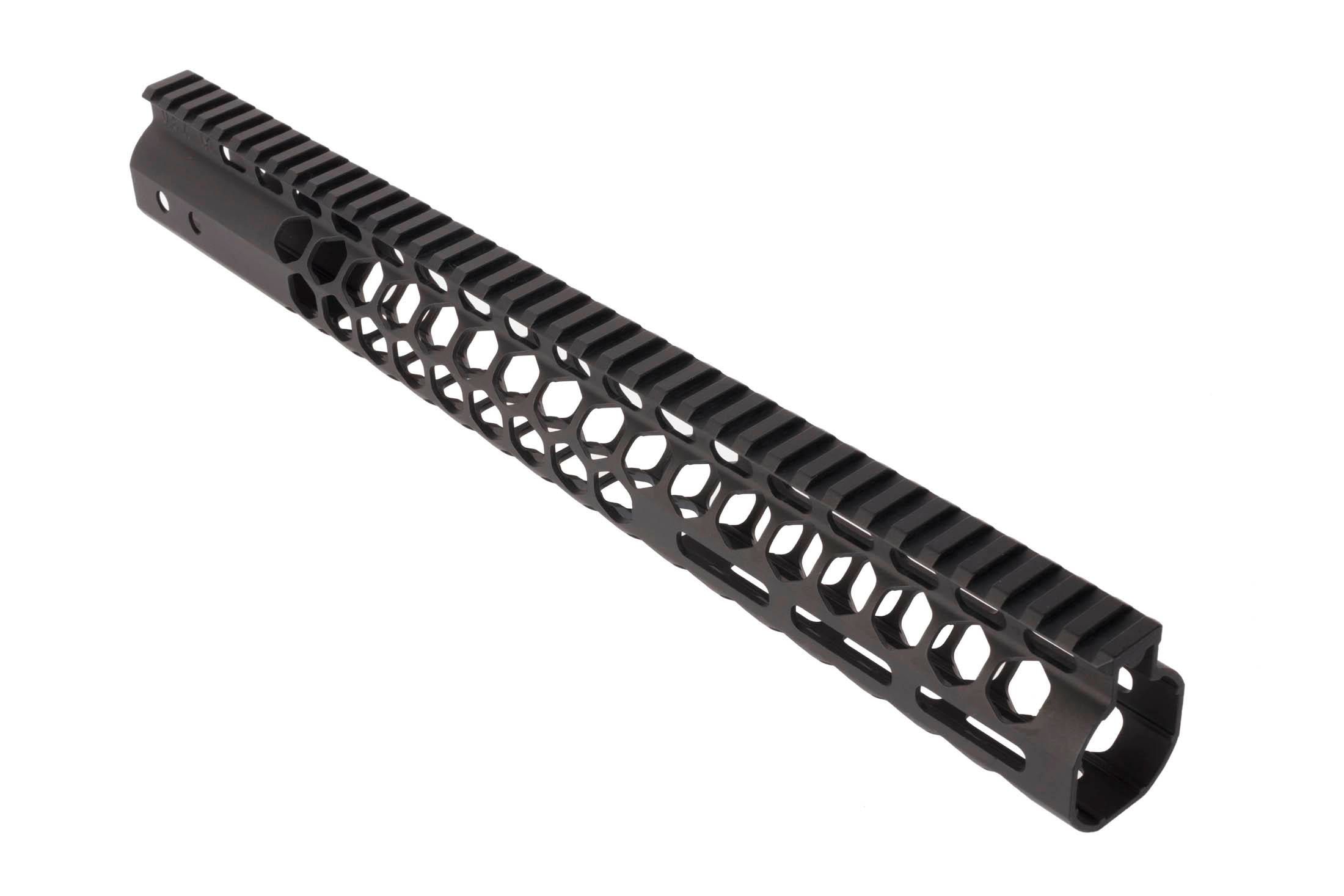Guntec USA Air Lite Honeycomb AR-15 Handguard - M-LOK - Black - 15